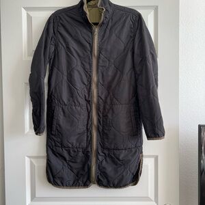 Carly Jean Los Angeles Black Quilted Jacket